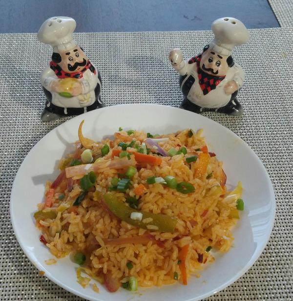 Schezwan Fried Rice 